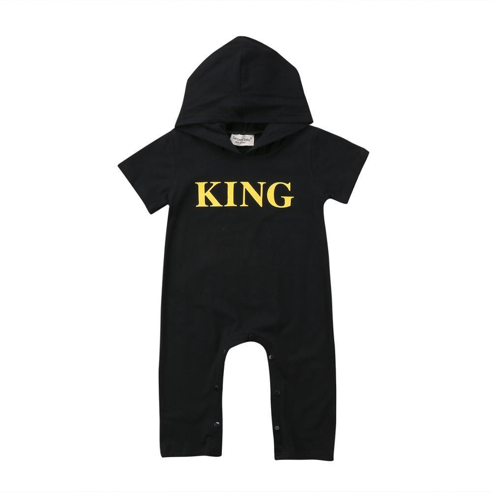 Jumpsuit de Algodón Premium para Bebé Niño con Capucha