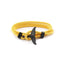 Bracelet Ancre Queue de Baleine - Charme Nautique Unisexe