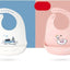 Bibs de bebé de silicona impermeables premium - Ajustables y coloridos