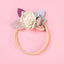 Elegant Floral Headband for Newborns - Soft & Adjustable