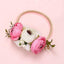 Elegant Floral Headband for Newborns - Soft & Adjustable