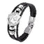 Bracelet en cuir tressé tendance pour hommes et femmes