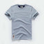 Camiseta Clásica de Algodón para Hombre con Cuello Redondo Sólido