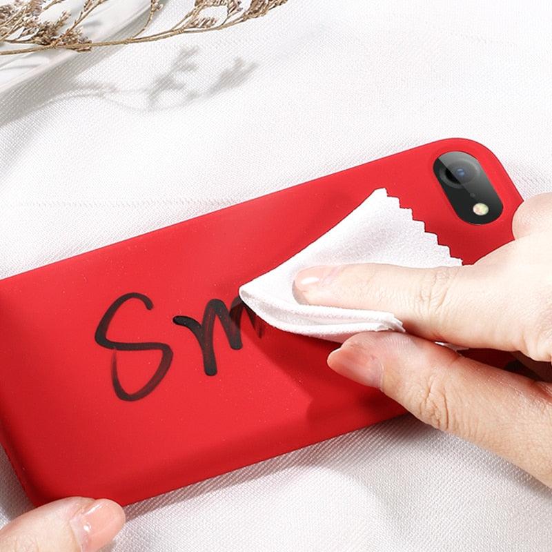 Funda de Protección Completa de Tacto Suave para iPhone