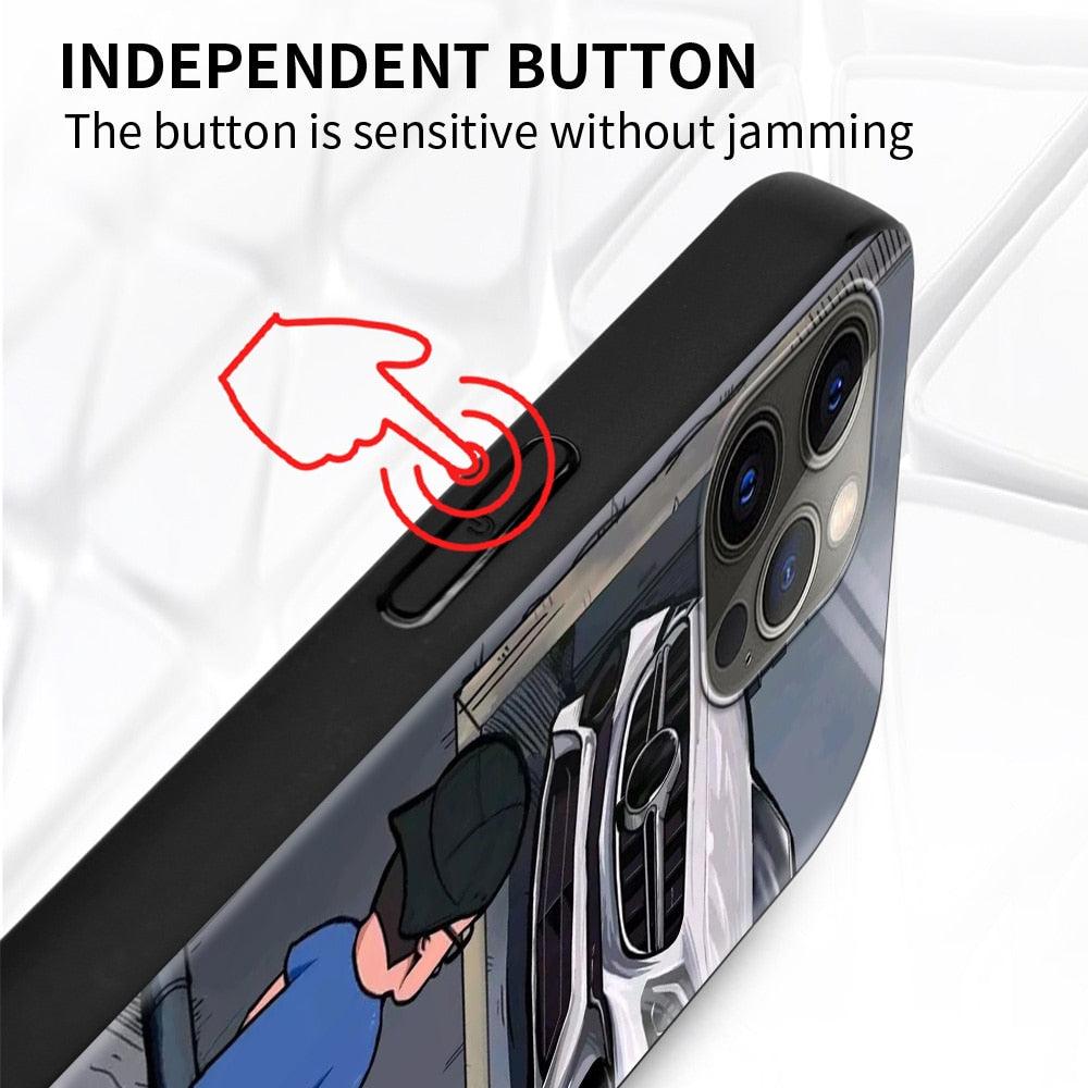 Premium Flexible TPU Phone Case for iPhone Models