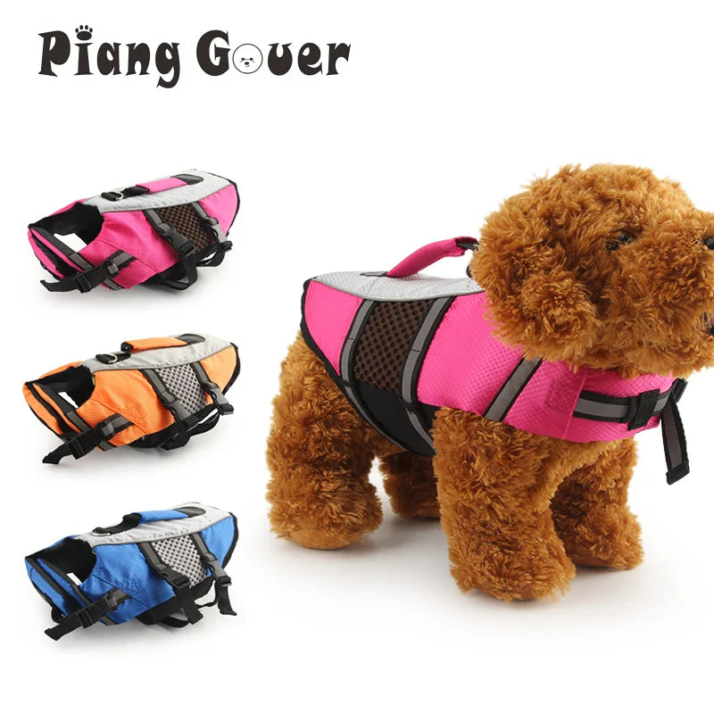 Comfortable Dog Life Vest for Safe Water Adventures