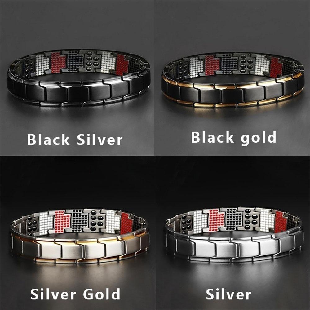 Modern Men's Adjustable Magnetic Bracelet