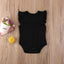 Ruffled Sleeveless Bodysuit for Newborn Baby Girls