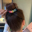 Korean Rainbow Hair Clips Big Crabs For Ponytail Bun Hair Clamps - Korvel