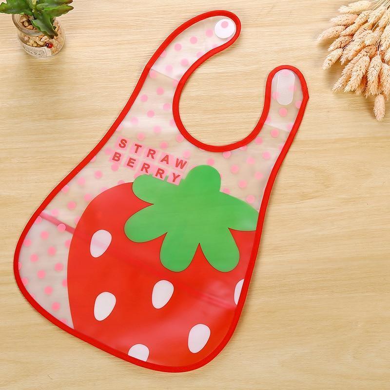 Bavoirs imperméables ajustables à imprimé animal pour enfants