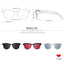 Gafas de sol polarizadas elegantes de ojo de gato retro