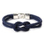 Bracelet en Nylon Tressé Multicouche Moderne et Élégant