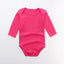 Combinaison Bébé Classique Moderne en Couleur Unie - Jumpsuit à Manches Longues en Coton