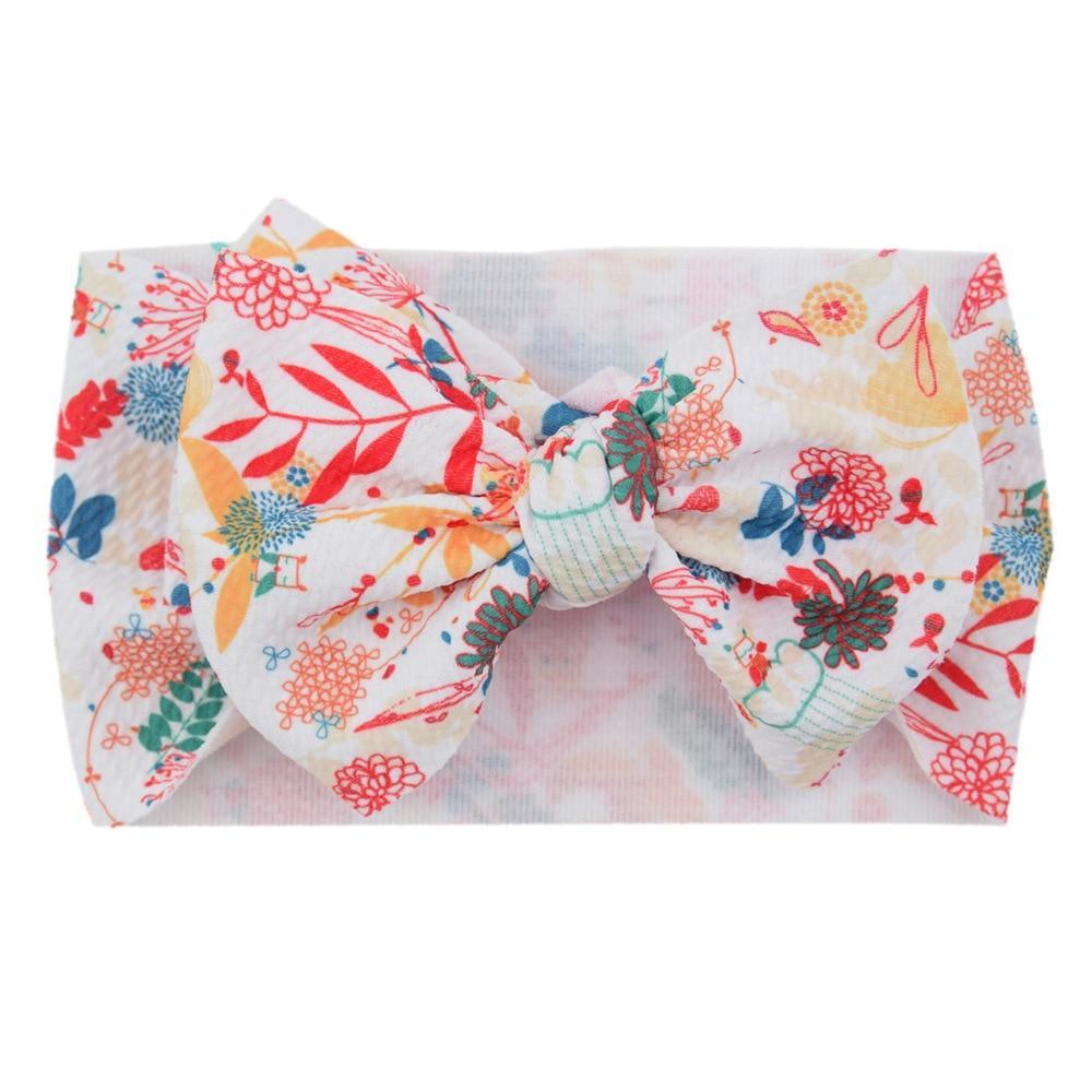 Diadema Floral de Lujo Moderna para Niñas Bebés Grandes