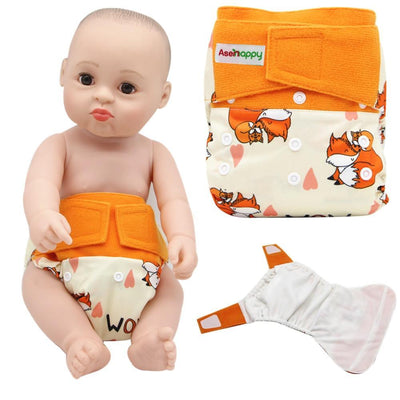 Eco-Friendly Baby Pocket Cloth Diaper - Modern Design