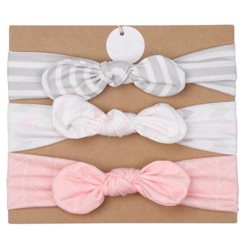 Modern Mother & Daughter Rabbit Ears Bow Hair Bands