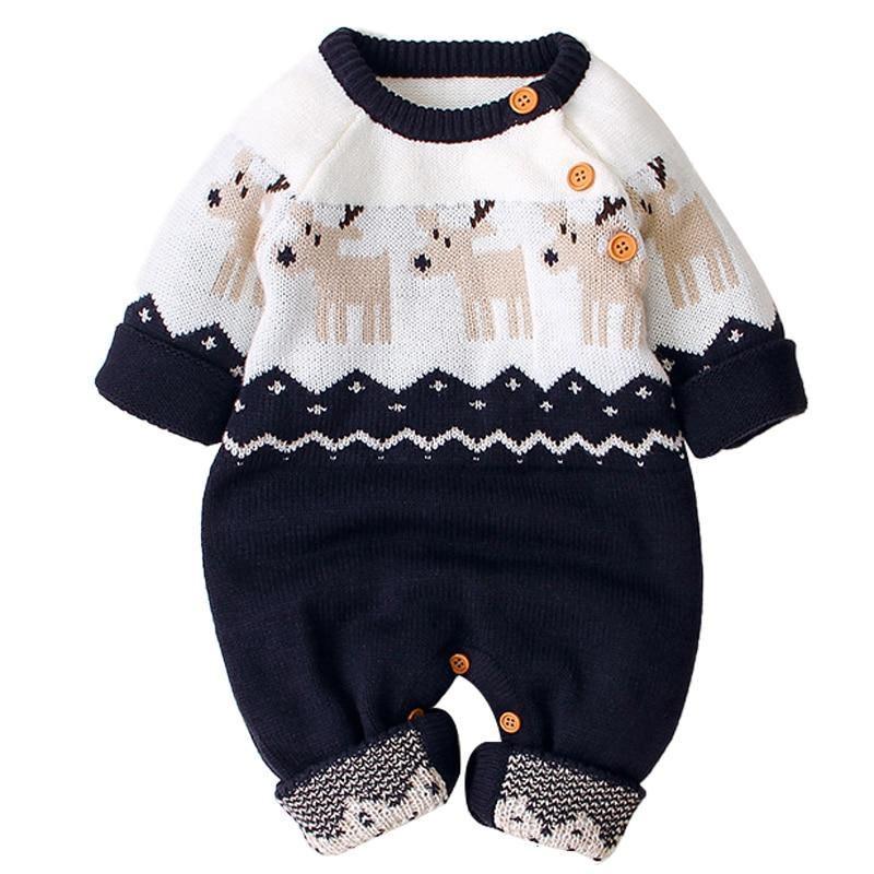 Adorable Baby Christmas Romper Jumpsuit