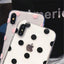 Premium Transparent Phone Case for iPhone - Little Dots Design