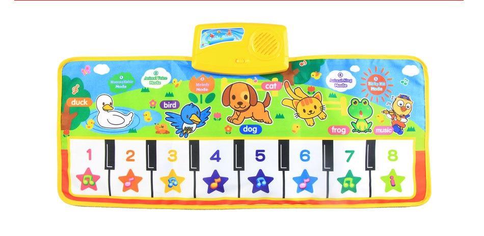 Alfombra Musical para Bebés Premium - Alfombra de Piano Interactiva