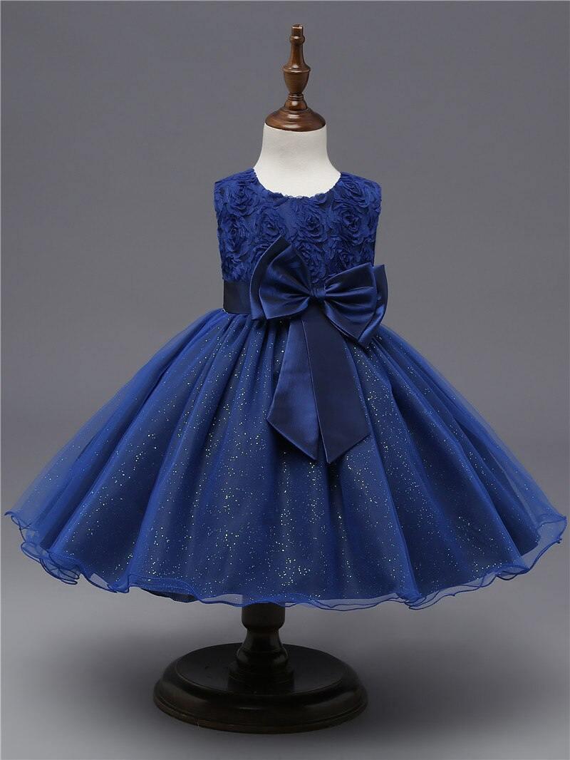 Robe de Princesse de Luxe Fait Main avec Nœud