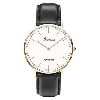 Luxury Unisex Quartz Watch with Elegant Strap Design