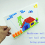 Puzzle éducatif de 296PCS avec des clous en forme de champignon pour enfants
