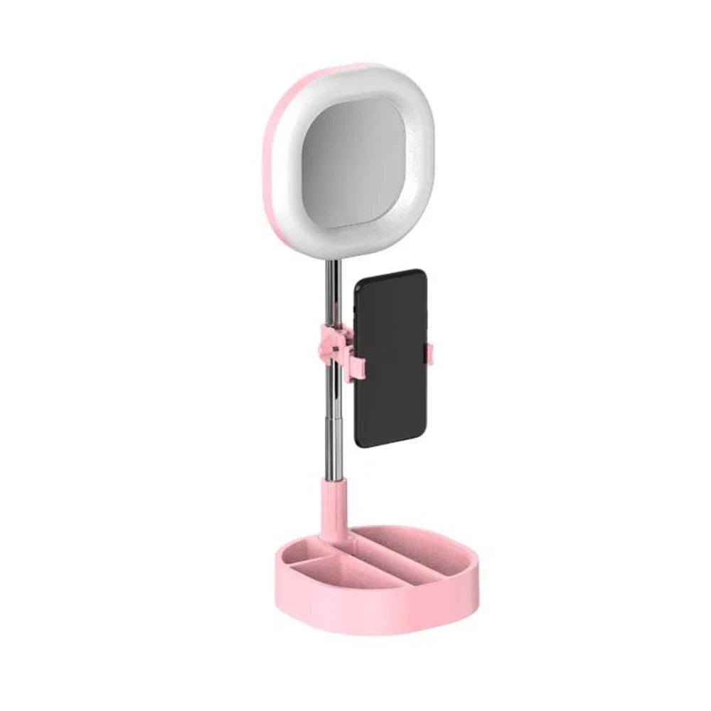 Universal USB Selfie Ring Light Photo Studio Camera Lights Dimmable Video Lighting With Stand For Youtube Makeup Live - Korvel