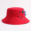 Charming Cotton Bucket Hat for Babies - Cartoon Bear Design