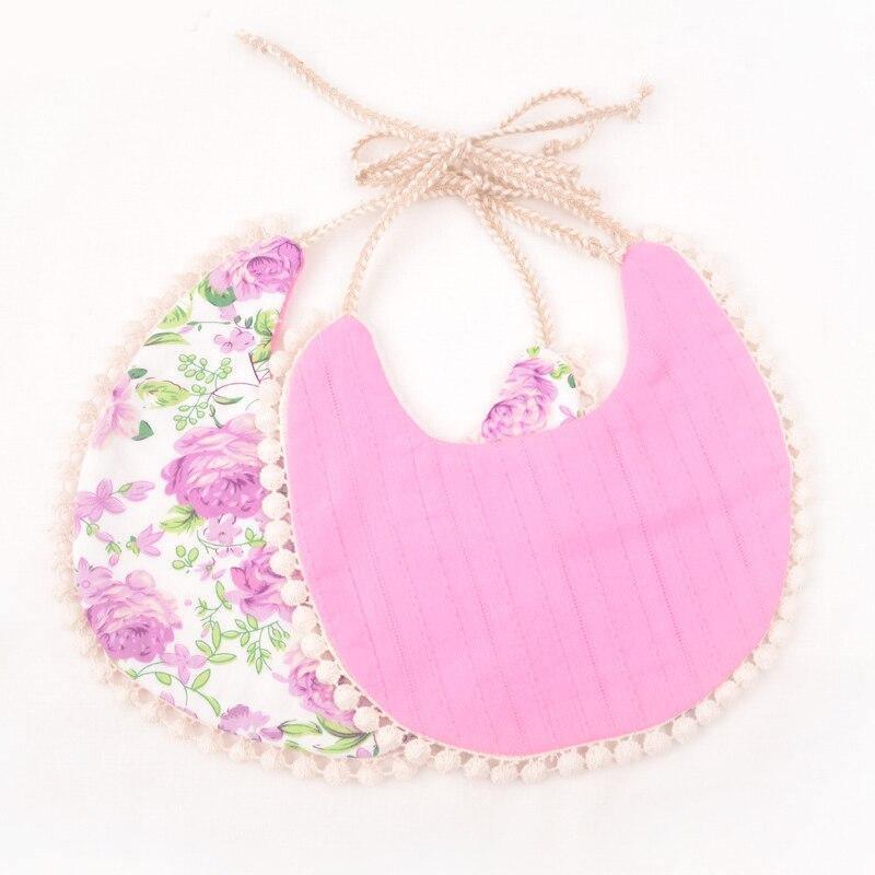 Double-Deck Infant Bibs - Stylish Cotton Linen for Toddlers