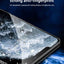 Protecteur d'écran en verre trempé pleine couverture premium pour iPhone