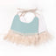 Double-Deck Infant Bibs - Stylish Cotton Linen for Toddlers