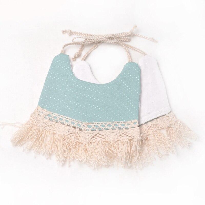 Double-Deck Infant Bibs - Stylish Cotton Linen for Toddlers