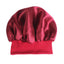 1pc Adjust Solid Satin Bonnet Hair Styling Cap Long Hair Care Women Night Sleep Hat Silk Head Wrap Shower Cap Hair Styling Tools - Korvel