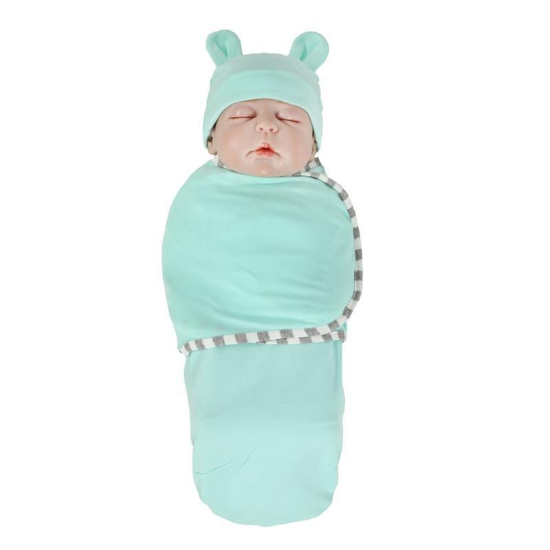 Organic Cotton Muslin Swaddle Blanket for Newborns