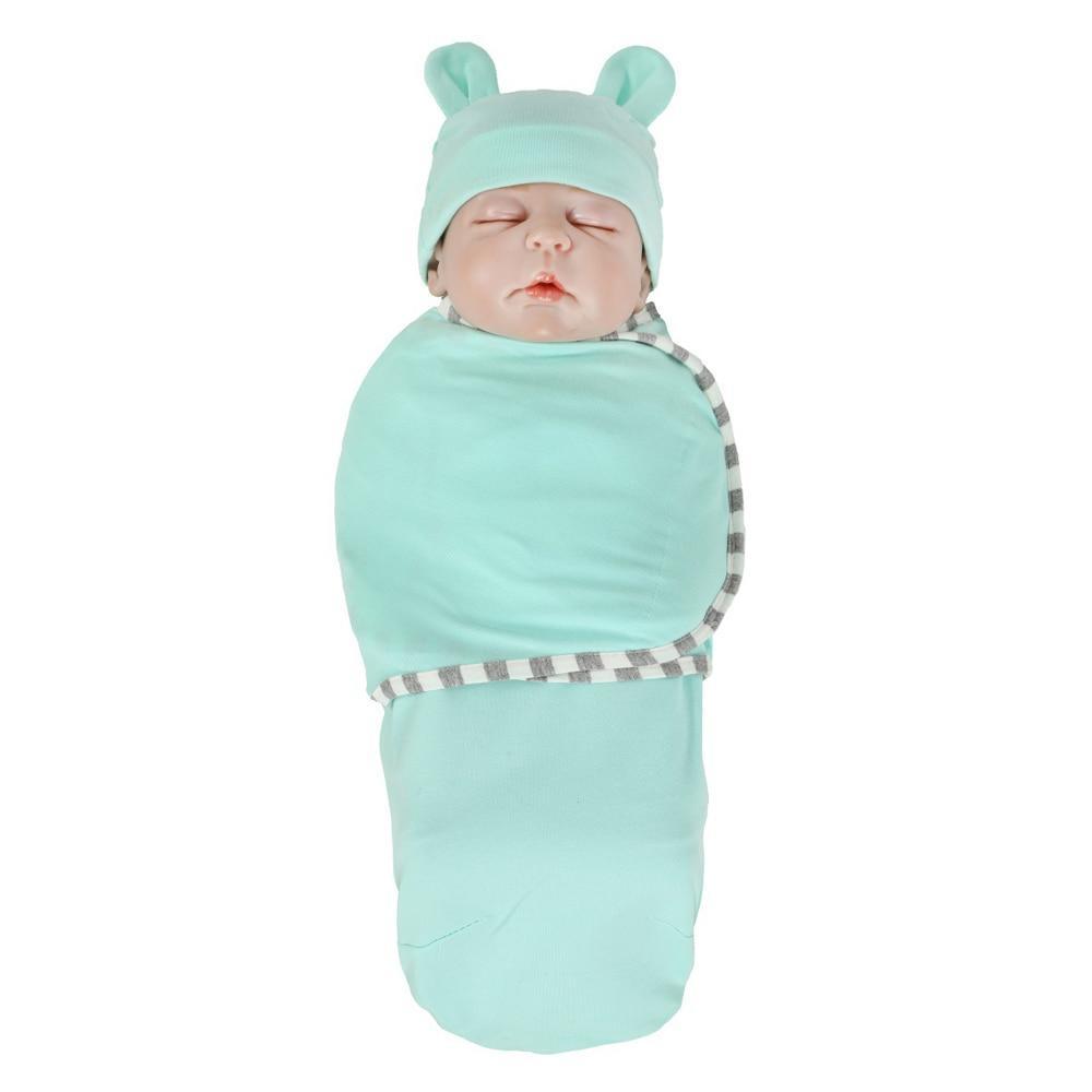 Organic Cotton Muslin Swaddle Blanket for Newborns