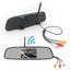 Rearview Mirror Camera Dvr 4.3-inch Rear View Mirror + Reversing Camera Wireless Car Reversing Camera Automobile Video Recorder - Korvel
