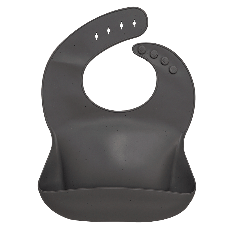 Bib de Silicona para Bebés con Pocket para Comida - Impermeable y Fácil de Limpiar