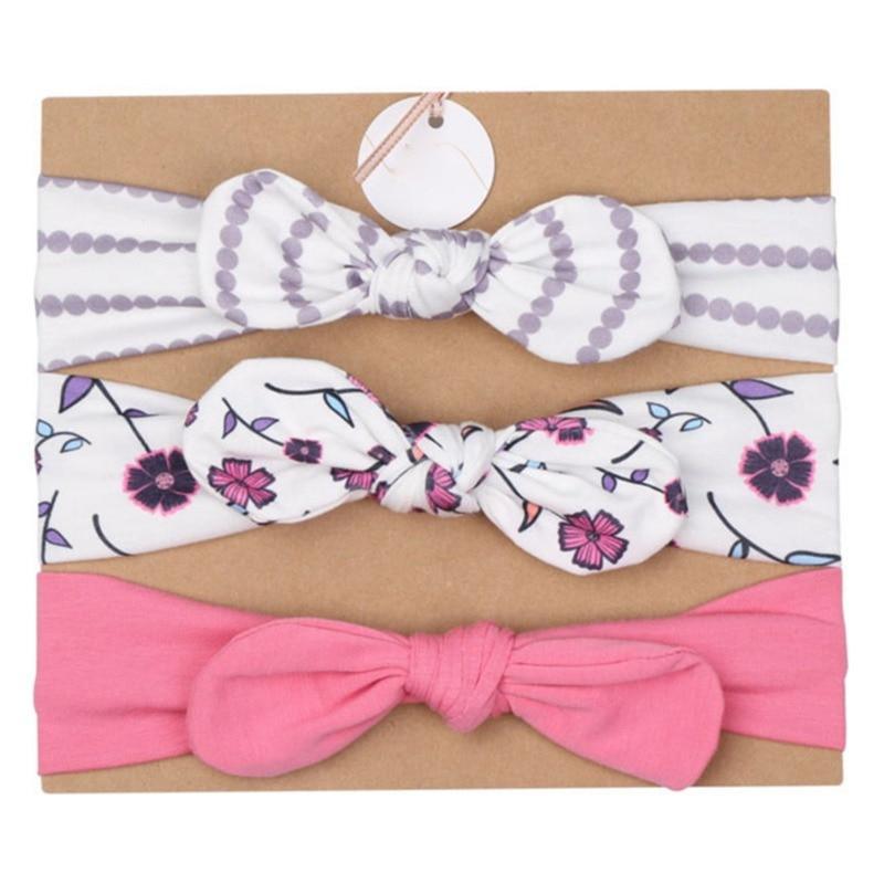 Modern Mother & Daughter Rabbit Ears Bow Hair Bands