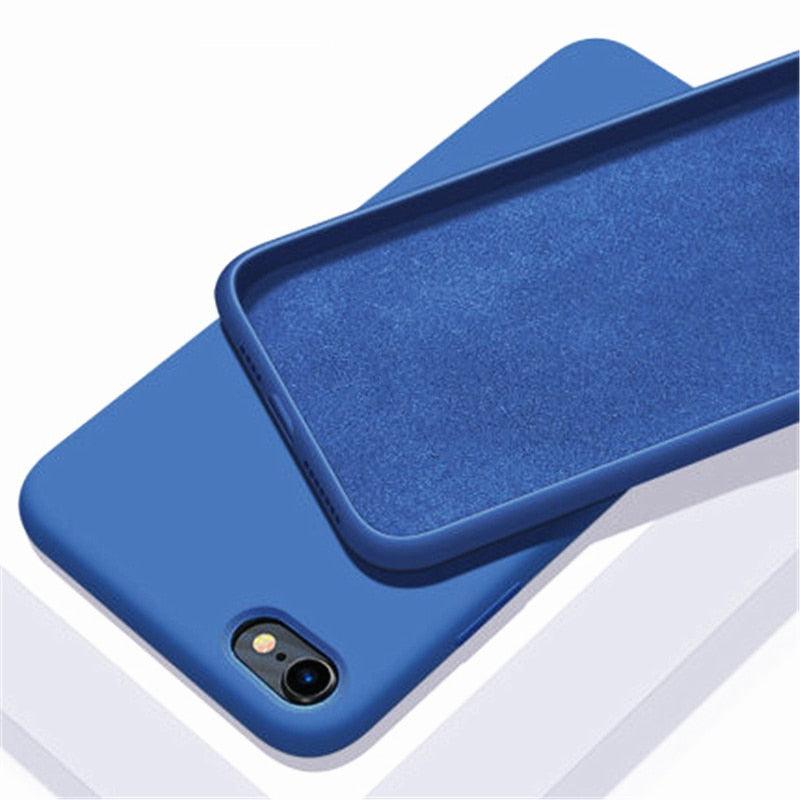 Funda de Protección Completa de Tacto Suave para iPhone