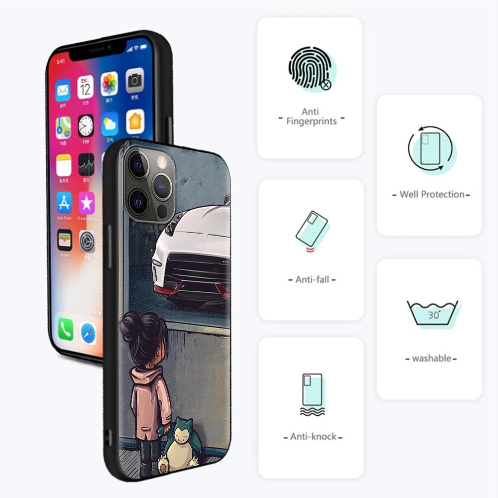 Premium Flexible TPU Phone Case for iPhone Models