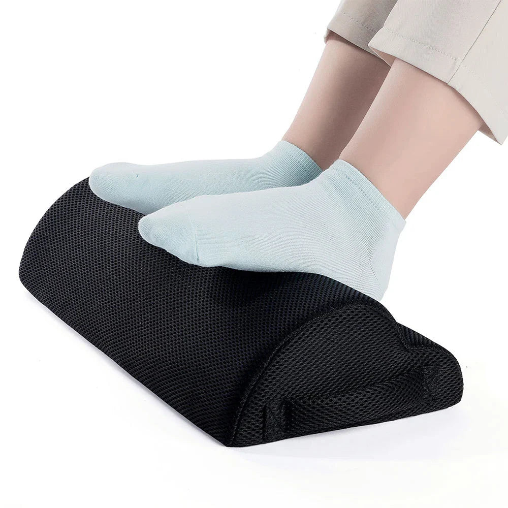 Ergonomic Feet Cushion Support Foot Rest Under Desk Feet Stool Pillow for Home Computer Work Chair Travel Footrest Massage - Korvel