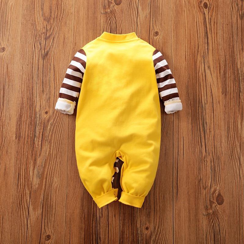 Combinaison Giraffe Premium pour Bébé Garçon - Jumpsuit en Coton Doux