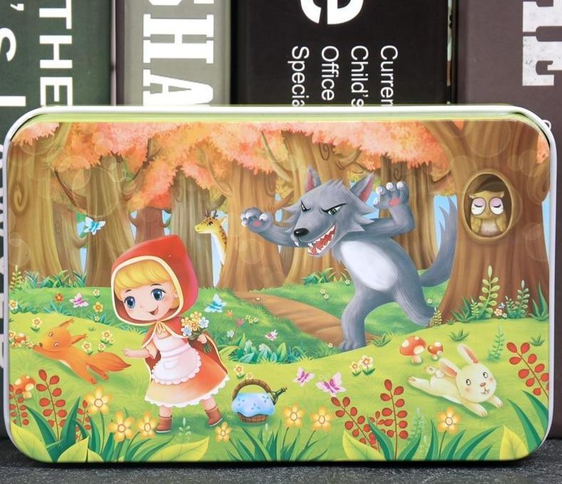 Puzzle en bois cartoon d'animaux de 60 pièces pour enfants