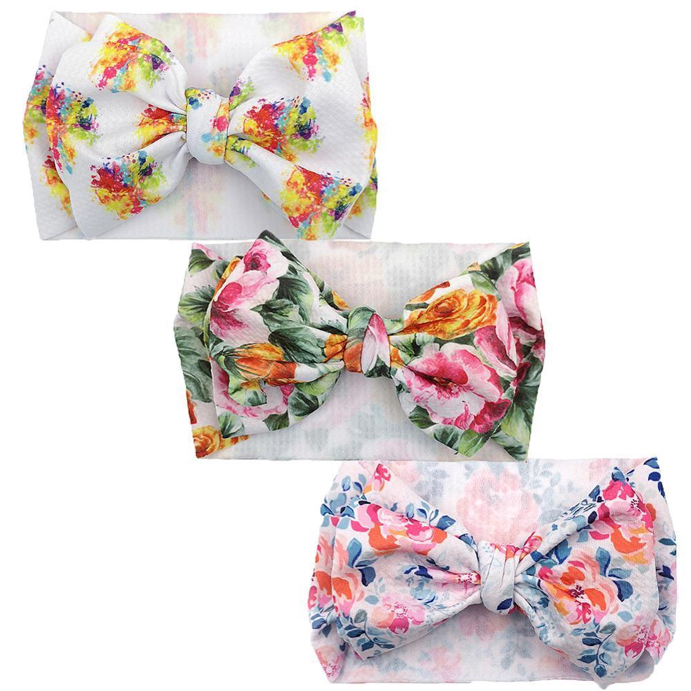 Ensemble de Turbans et Bandeaux Élégants pour Filles - 3 Pièces