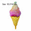 Colorful Donut and Ice Cream Balloons for Celebrations
