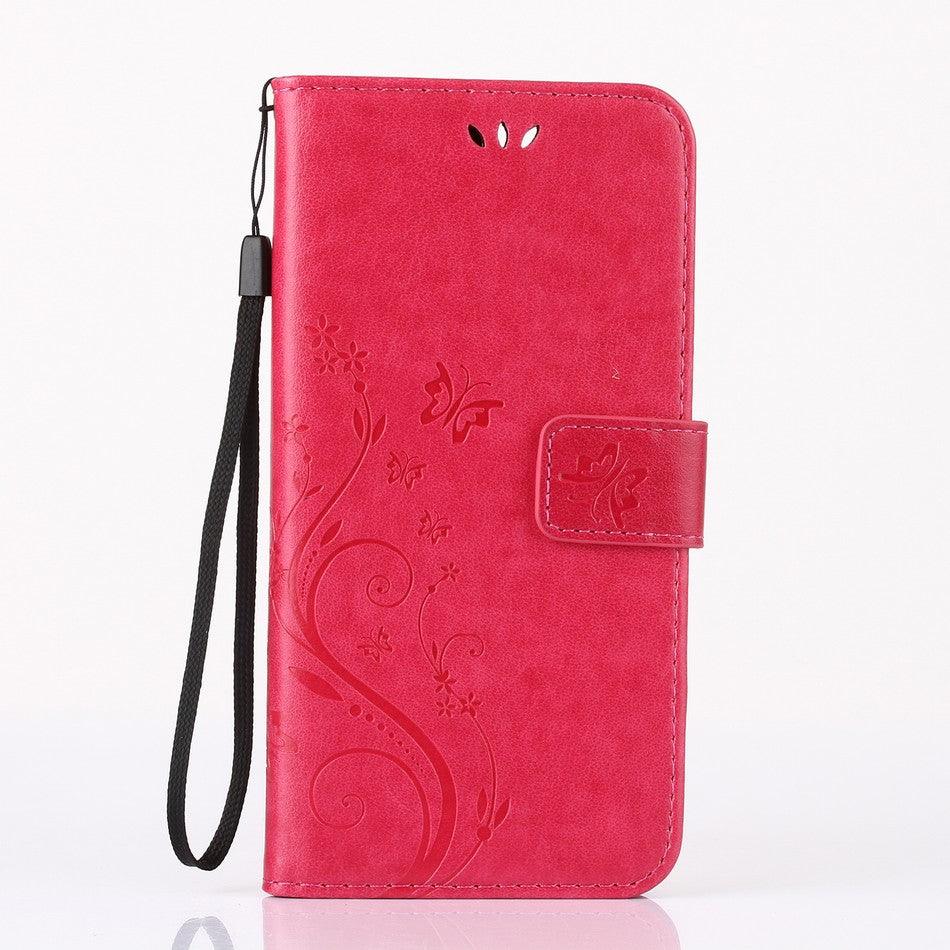 Girls Flip Wallet Case for iPhone 13/12 Mini - Stylish PU Leather