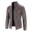 Elegant Slim Fit Fleece Jacket for Men