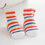 Chaussettes pour bébés en coton doux antidérapantes pour nouveau-nés et tout-petits