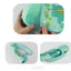 Bib de bebé de silicona ajustable y a prueba de agua con recolector de comida