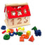 Children's Wooden Shape Matching House Toy